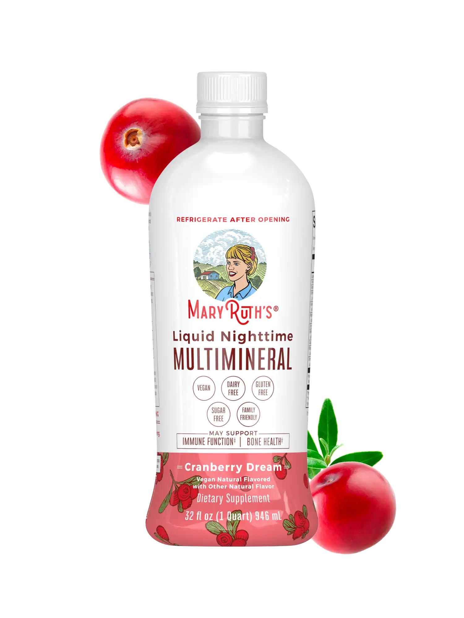 Liquid Nighttime Multimineral (Cranberry)