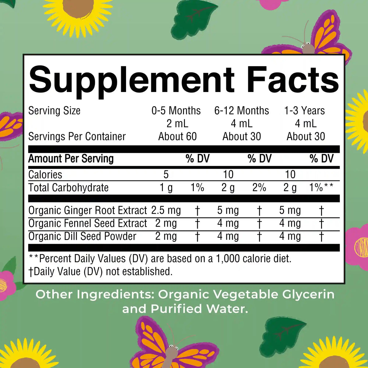 Organic Gripe Water Liquid Drops